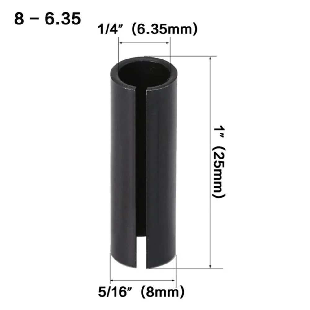 Router Bit Adapter Collet 6 6.35 8 10 12 12.7mm CNC Milling Cutter Precision Chuck End Mill Adapter Machine Tool Holder