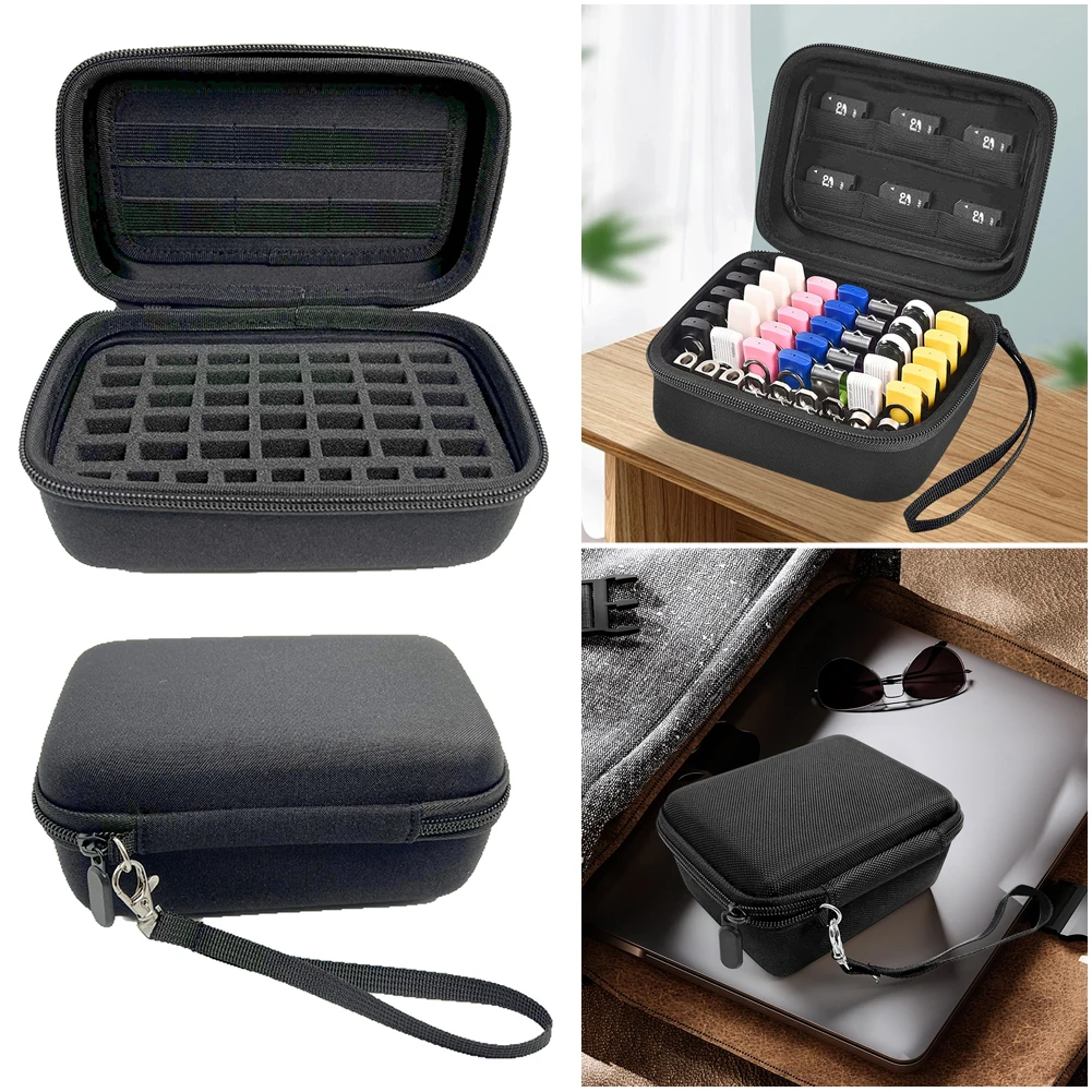 

USB Flash Drive Case SD Card Thumb Drive Holder Organizer Dustproof Portable USB Carrying Bag Electronic Accessories Organizer