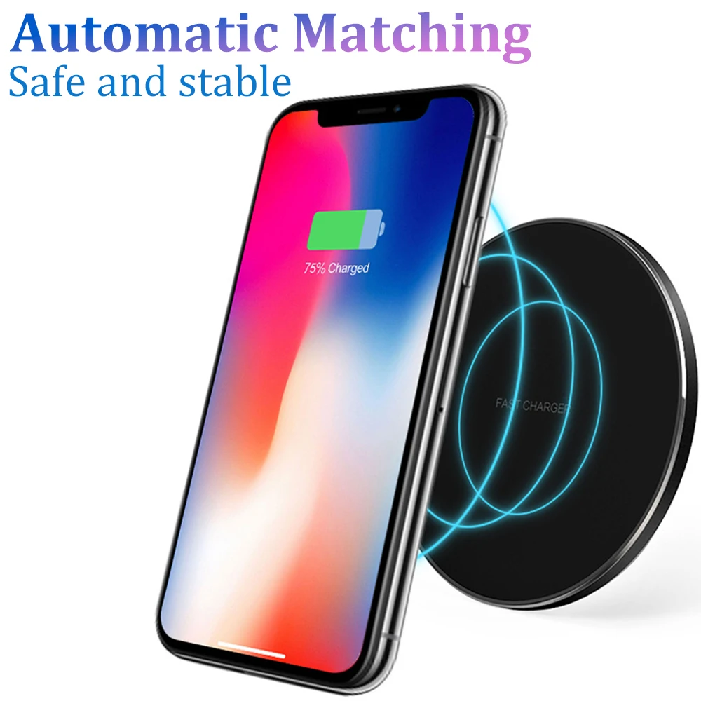 35W Fast Wireless Chargers USB Type-C Wireless Charging Pad For Mobile Phone Aluminum Alloy desktop Quick Charger