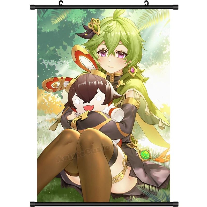 Game Anime Collei Cosplay Cartoon Hd Muur Scroll Roll Schilderij Poster Hangende Foto Poster Home Decor Art Cadeau