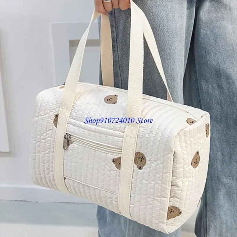 

77HD Large Capacity Diaper Bag Travel Handbag for Baby Essential with Pocket