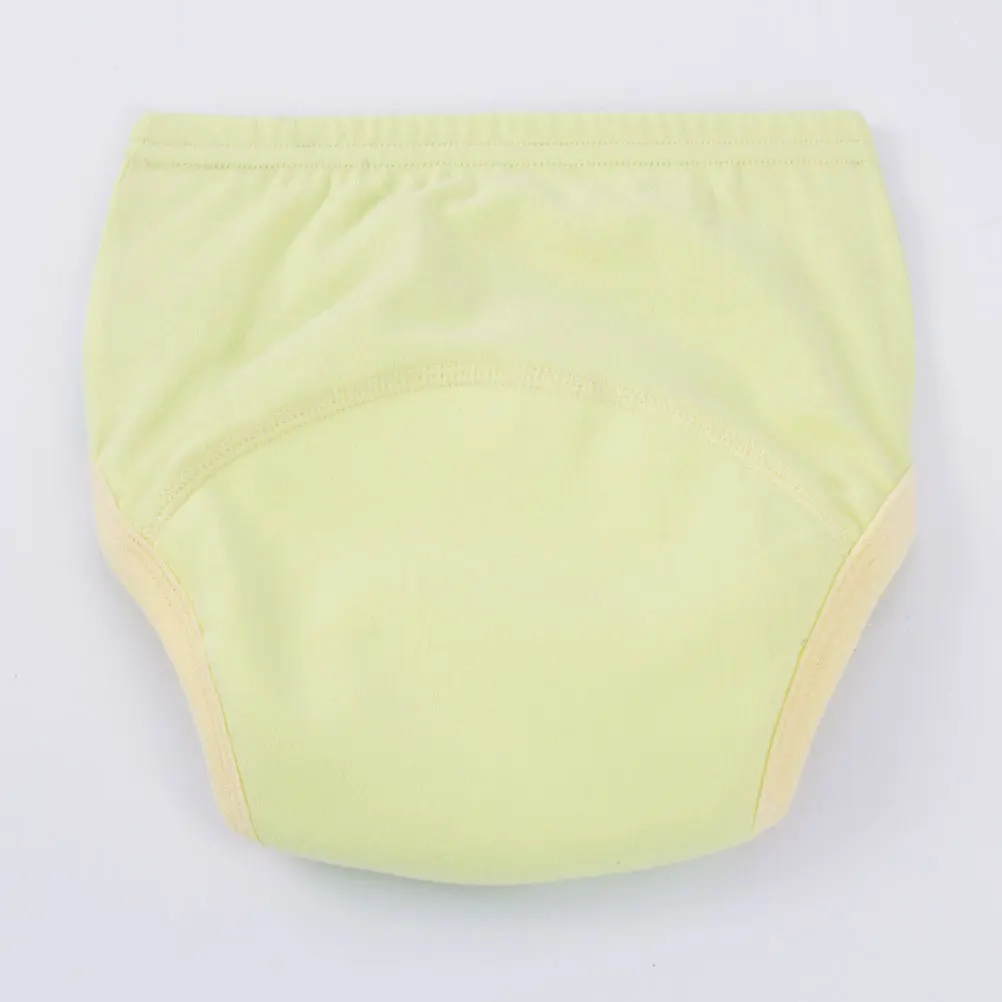 

3 шт., 80 см, утолщенные тренировочные брюки из чистого хлопка, дышащие моющиеся подгузники, большие впитывающие мочи, эластичная талия для ног