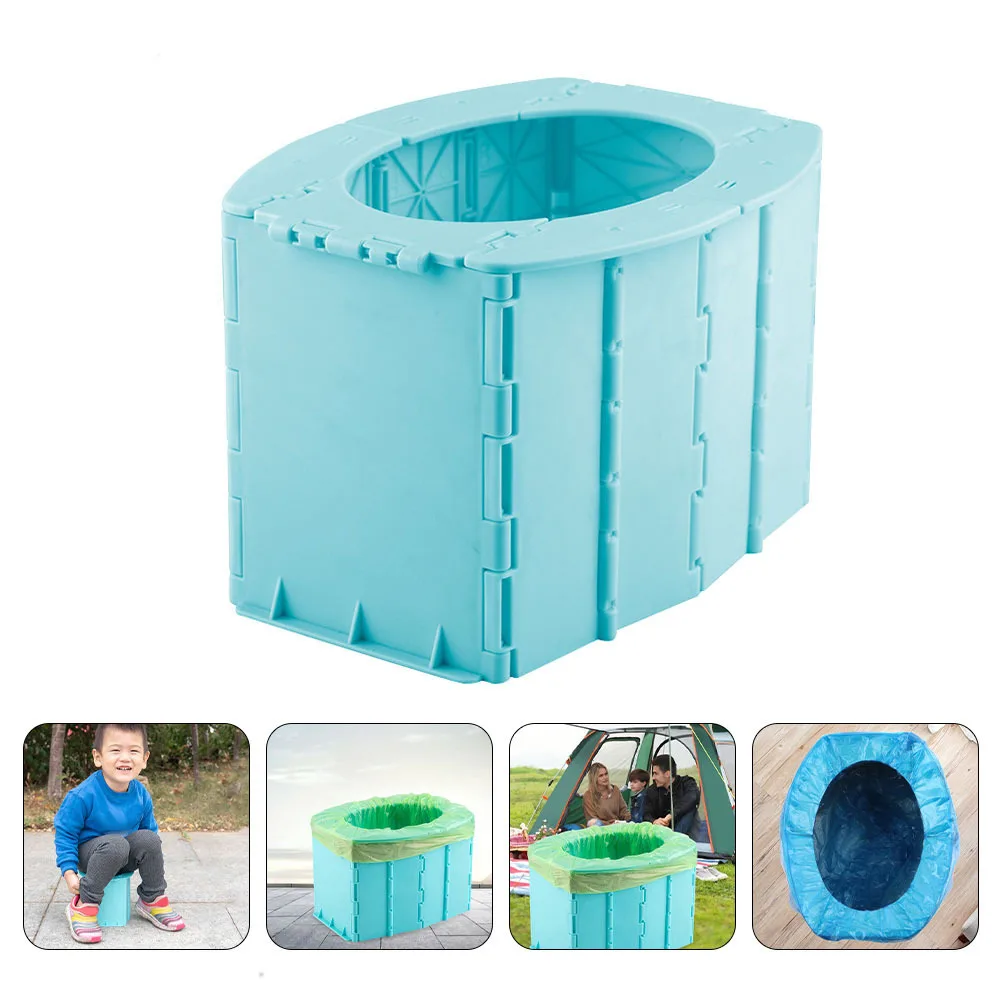 1Pcs Baby Foldable Toilet Portable Travel Potty Trainer Car Toilet Folding Children's Closestool Travel Potty Trainer