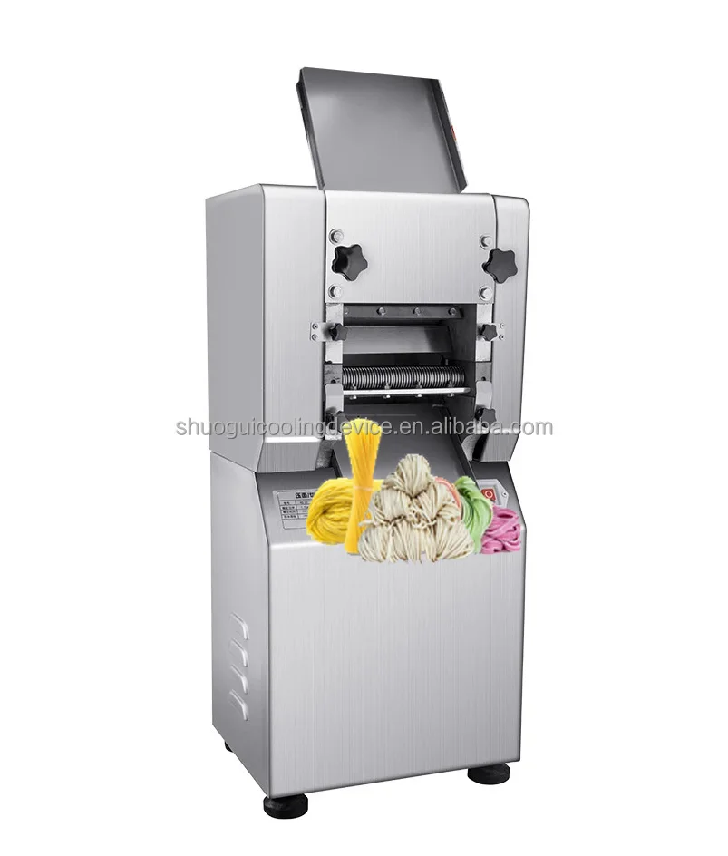 Stainless Steel Automatic Noodle Machine With Motor CE Certified 30kg/Hour Capacity Electrical Pasta Maker