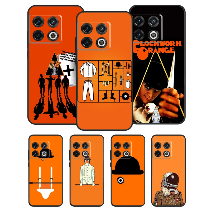 الفيلم الساخن C تصورها البرتقال سيليكون الهاتف حالة ل Oneplus الآس 10R 9 R 8T ل Nord 2 T غطاء واحد زائد 10 9 برو لينة حالة #1