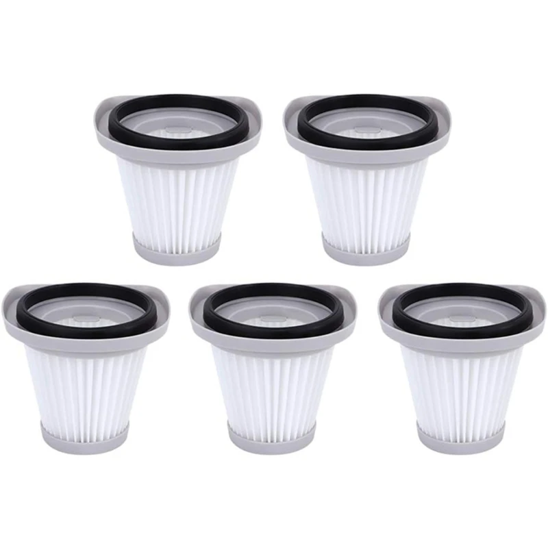 5 Pieces Plastic Vacuum Filter Plastic Material Spare Part for SC861 SC861A