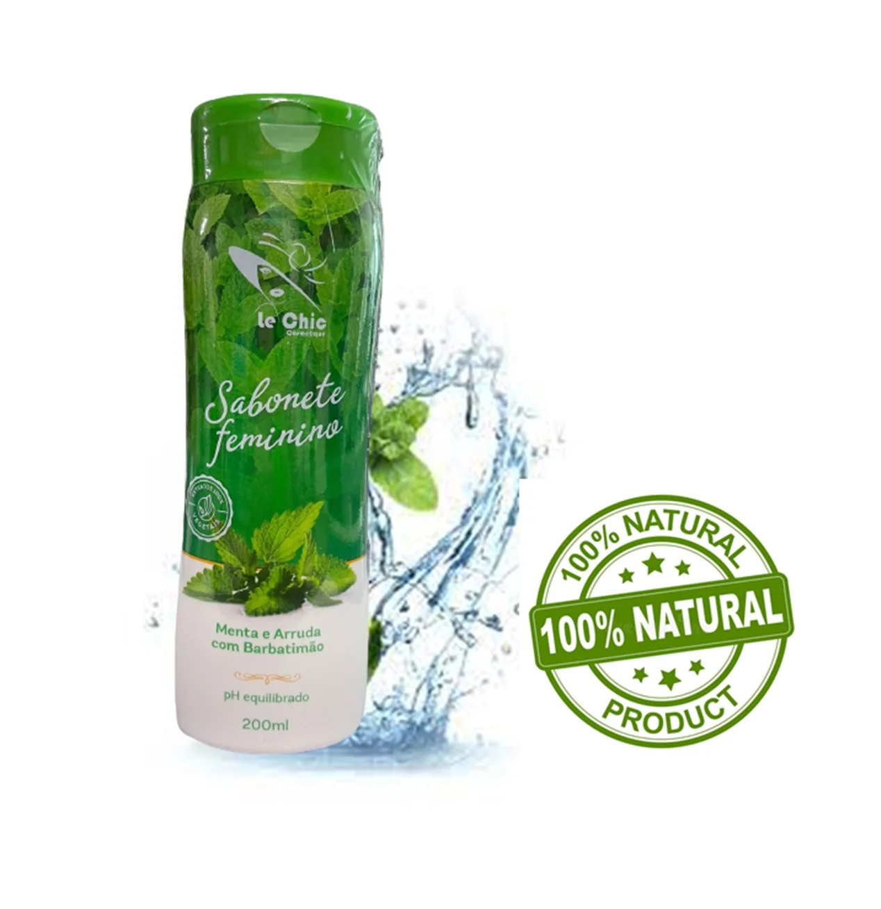 Intimo Mint and Arruda Soap Le Chic Sensations 100% Vegetable 200ml