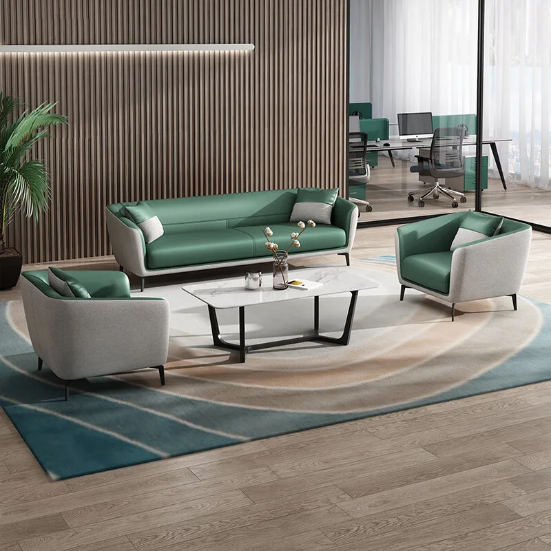 Sofá de oficina de recepción de negocios, negociación, sofá de oficina artístico de moda, muebles de oficina de diseño moderno, Gado Mai Matasai XYOS