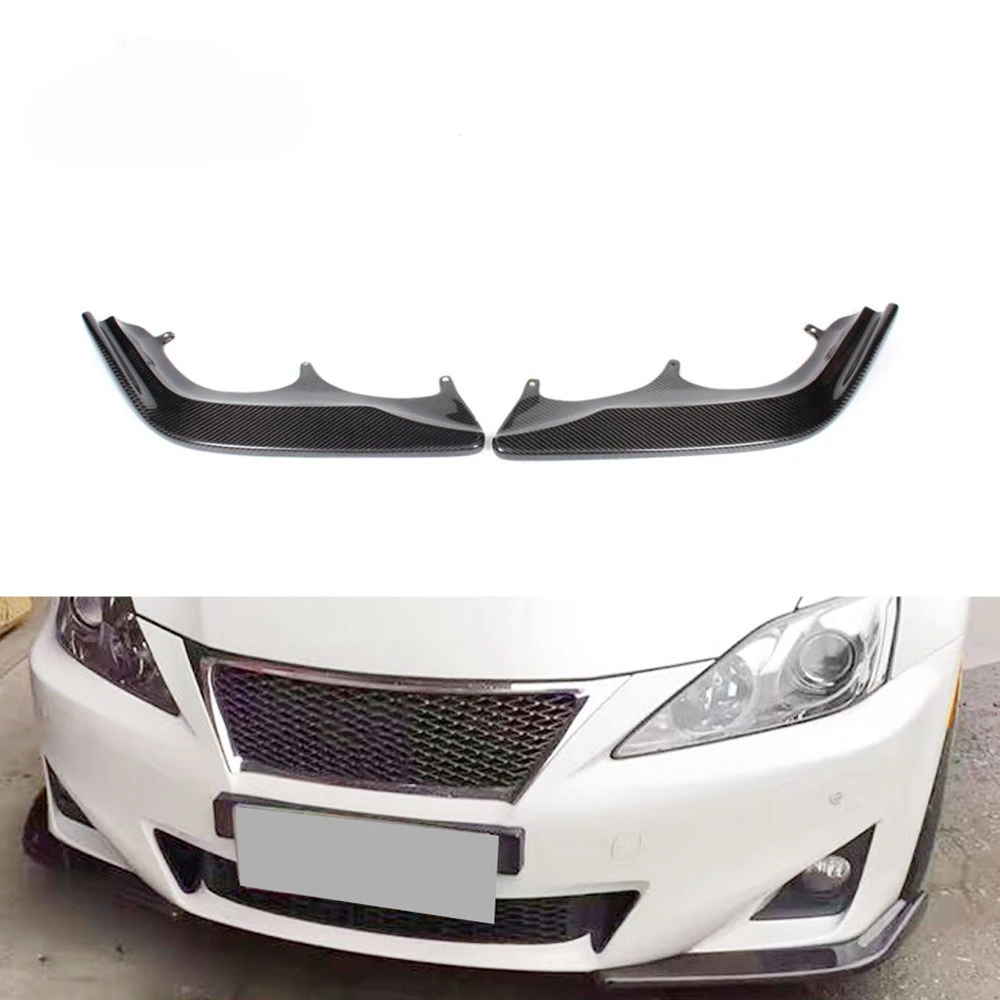 

Carbon fiber car front bumper lip Lexus IS250