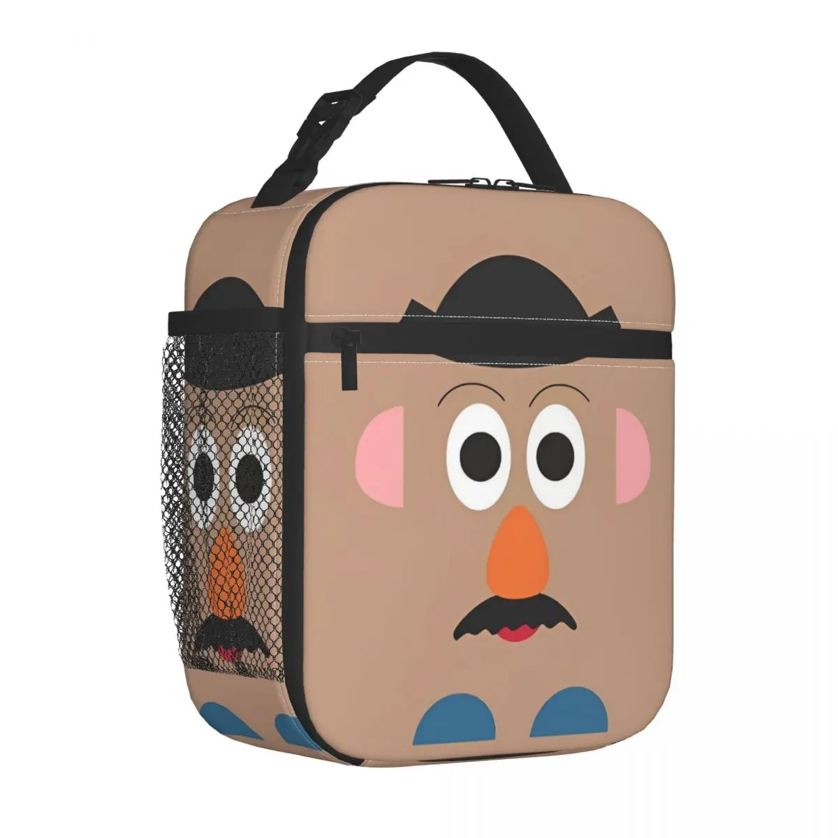 MR Potato Head Thermal Insulated Lunch Bag for School Reusable Food Container Bags Thermal Cooler Lunch Boxes