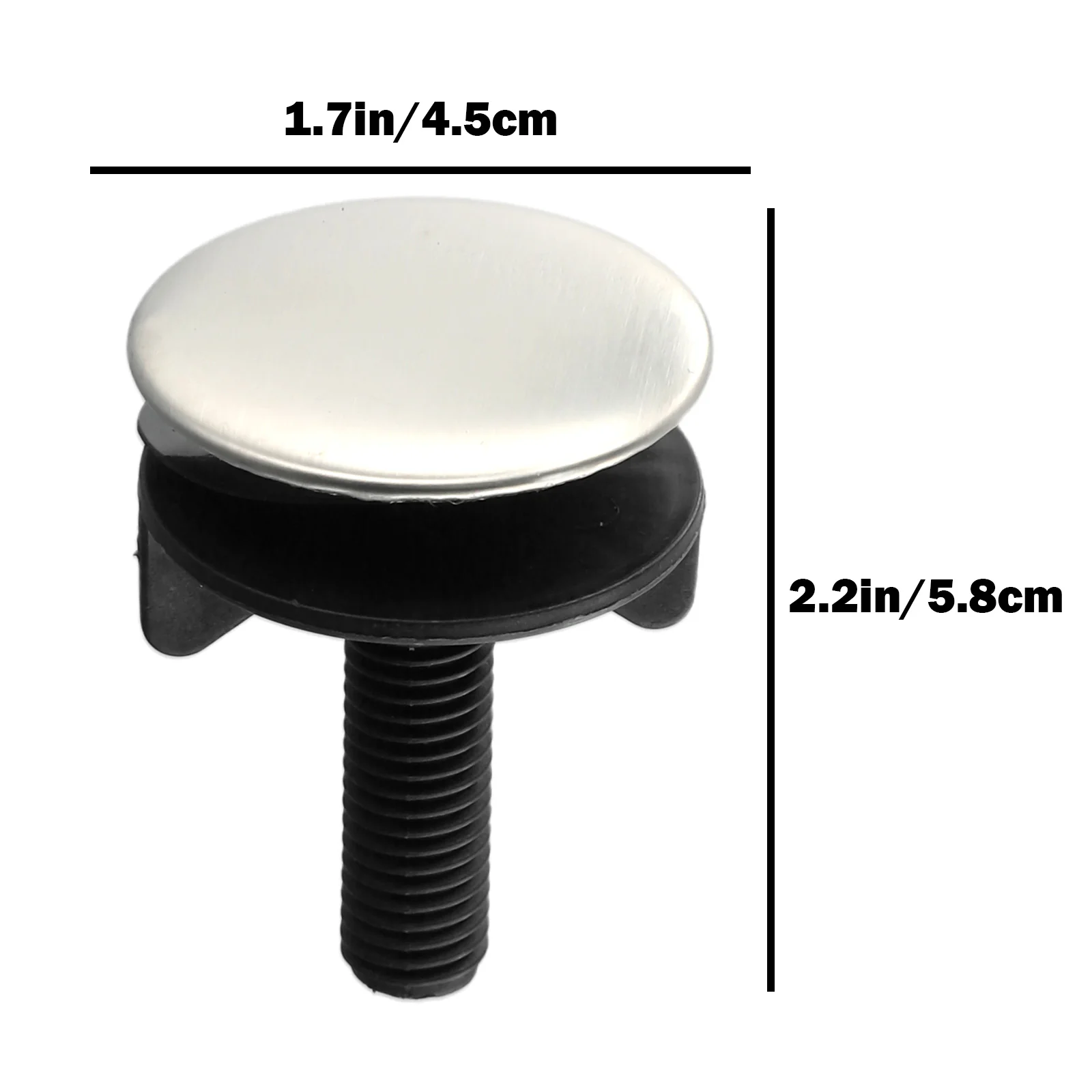 Seal Cover Substituição para Cozinha e Banheiro, Faucet Hole Cover, Sink Acessórios, Fácil de Usar, Alta Qualidade, Novo, 1Pc