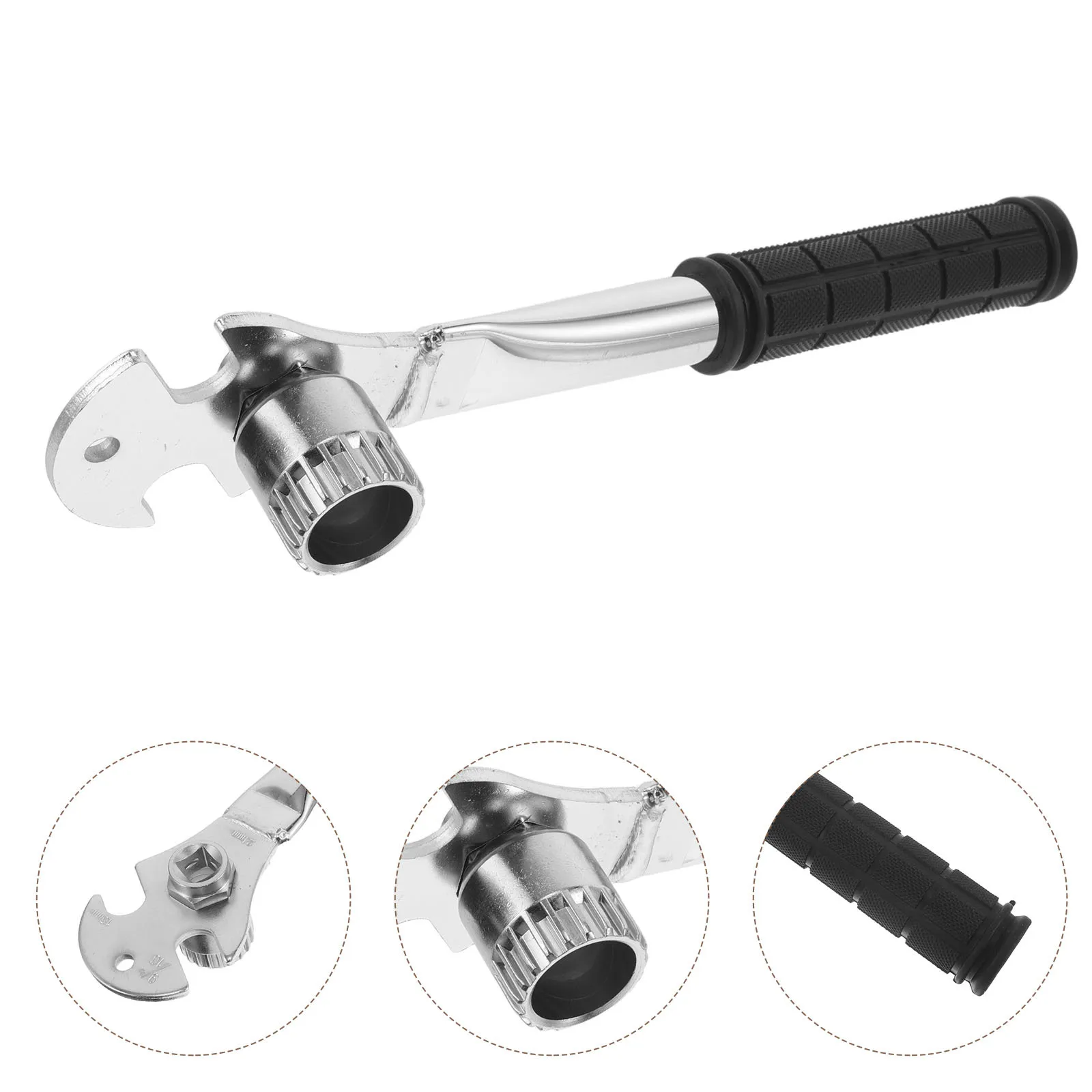 

1 set Pedal Removal Wrench Long Handle For Mountain Road Bikes Bike Crank Removal Tool Maintenance Spanner Cycling Repair