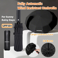 Car LOGO Automatic Folding Car Umbrella UV Resistant Sunshade Umbrella For Great Wall Haval F7 H6 H2 H3 H5 H7 H8 H9 M4 F7X F7H H