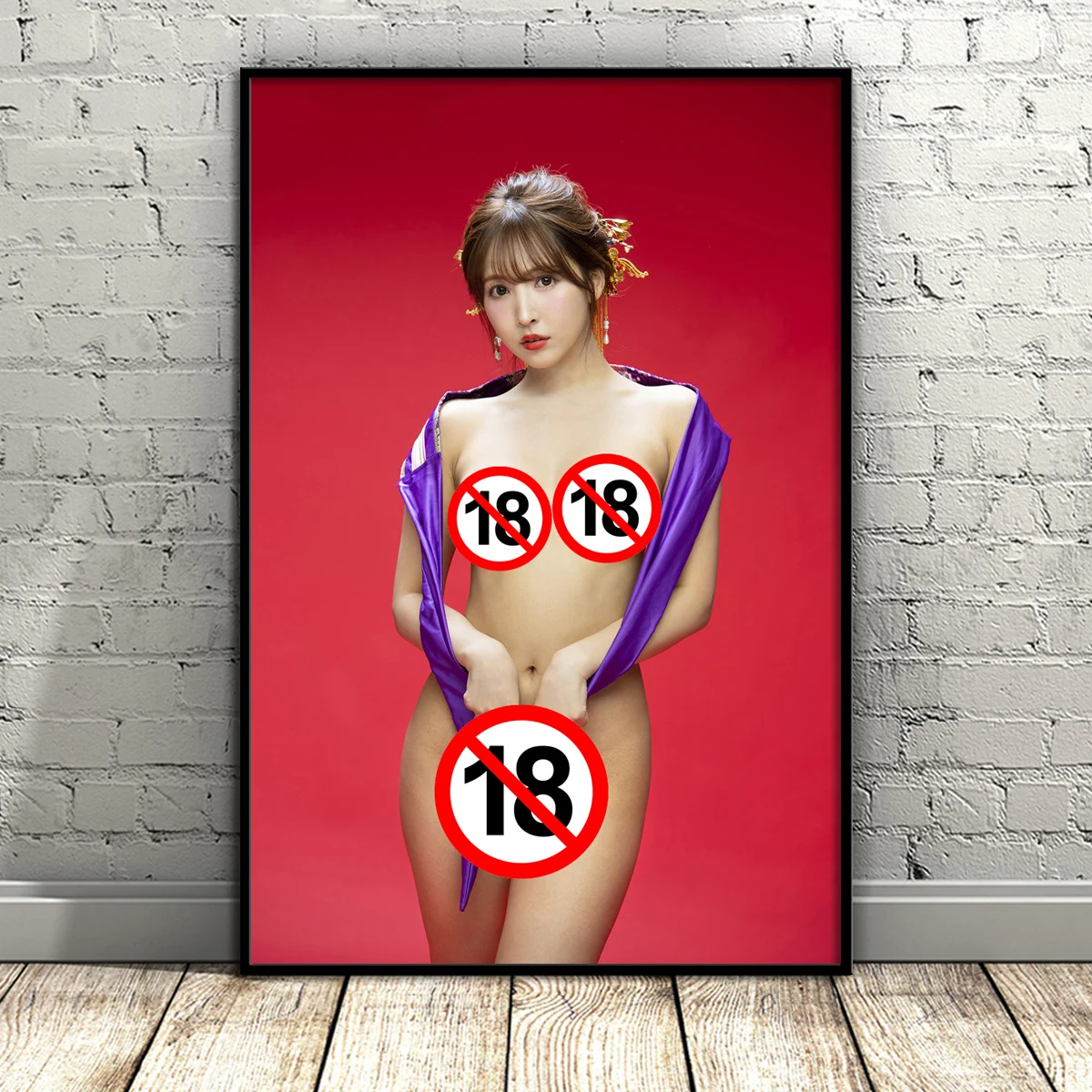 Giapponese Sexy ragazza asiatica portstar Mikami Yua donna nuda poster stampe su tela pittura Wall Art per la casa soggiorno Decor