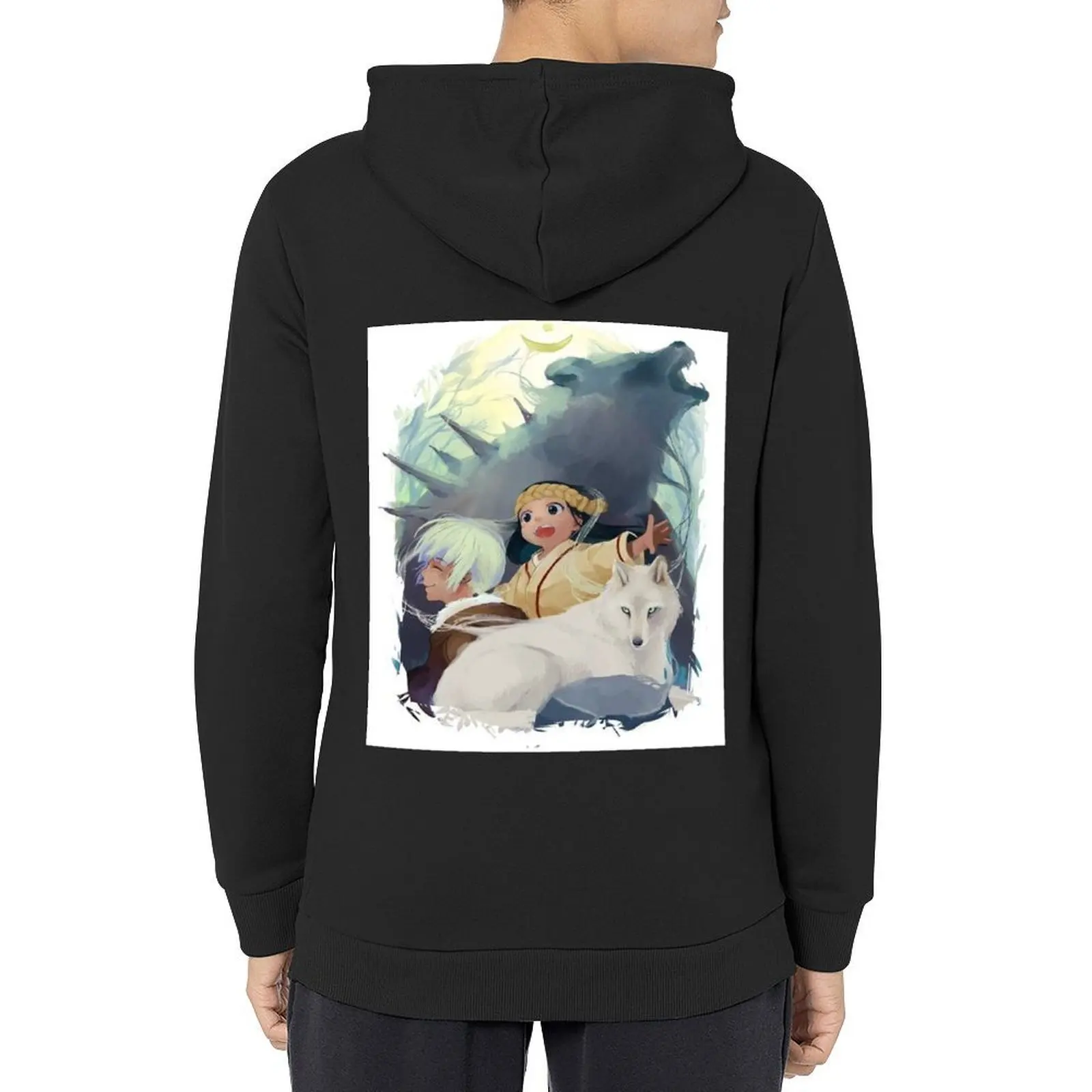 

Fumetsu no anata e Fushi - To your eternity Fushi Hoodie blouse korean clothes autumn new hooded tee