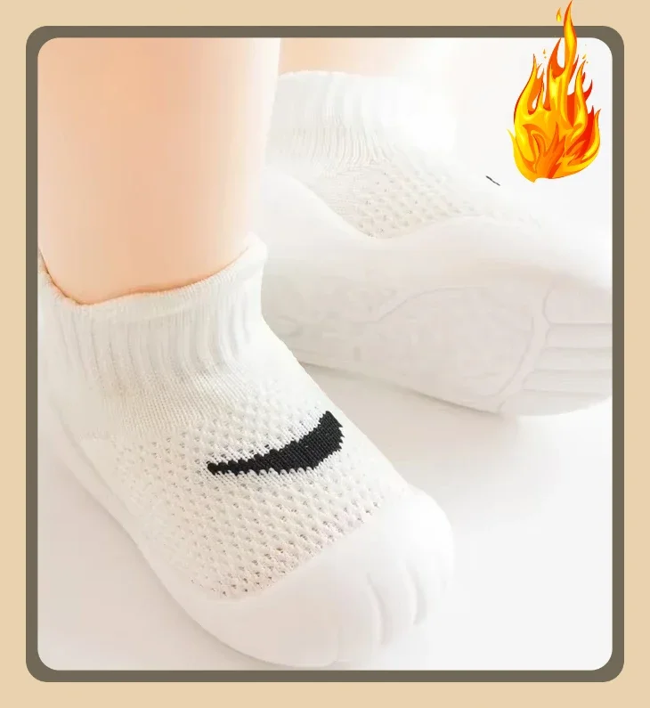 Zapatos para bebés pequeños, zapatos antideslizantes de suela blanda, zapatos preescolares para interiores para bebés y niños pequeños