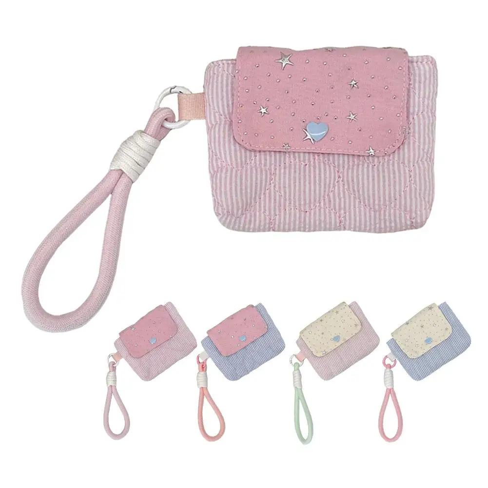 Cute Coin Purse Storage Bag For Earphone CCD Card Sanitary Pads Bag Travel For Women Girls Kawaii Wallet