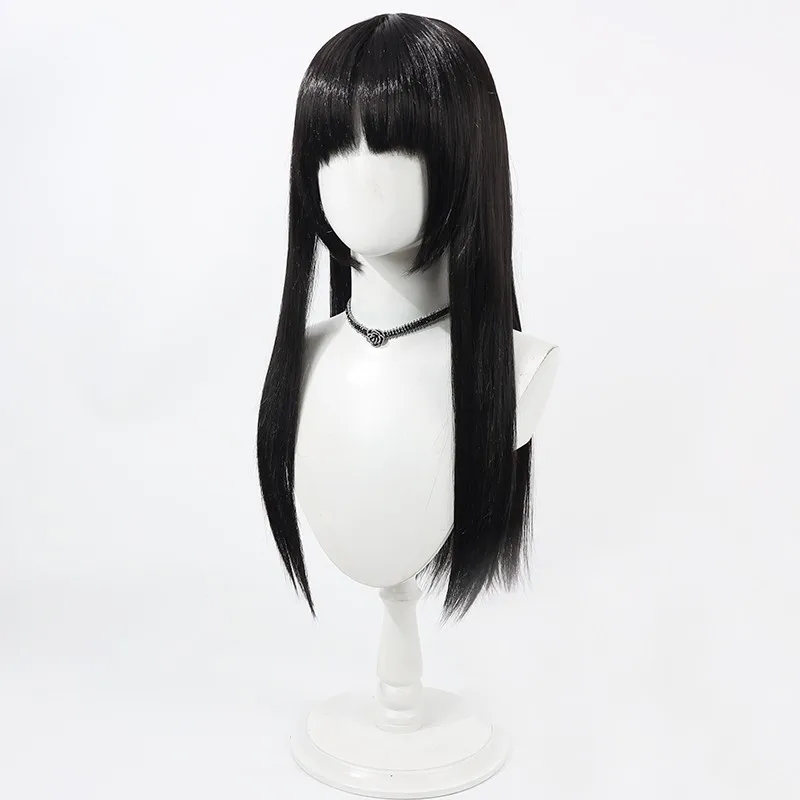 Peruka cosplay Dream Witch Kawakami Tomie Identity V Ito Junji Collaboration, czarne długie włosy, prezent na Halloween