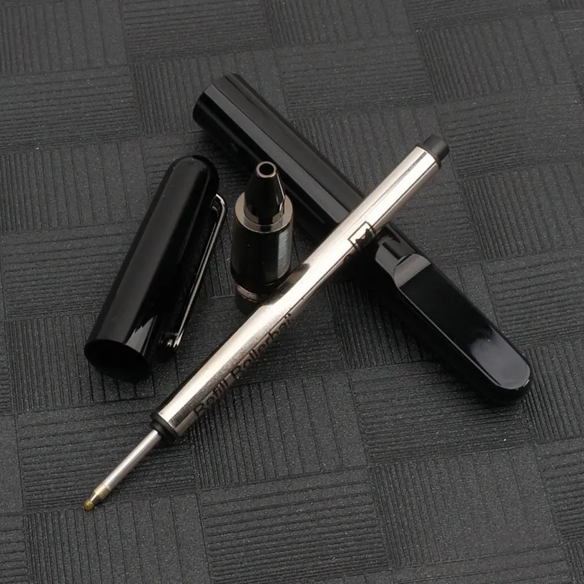 Luxury Matte Ultra Black MB Series Fountain Pen F Business Design Rollerball Pens with Capless Magnetic Cap Office Supplies