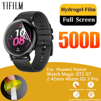 3PCS For Huawei Honor Watch Magic GT2 GT 2 42mm 46mm GS 3 Pro Smart Watch HD Full Coverage TPU Screen Protector Film not Glass