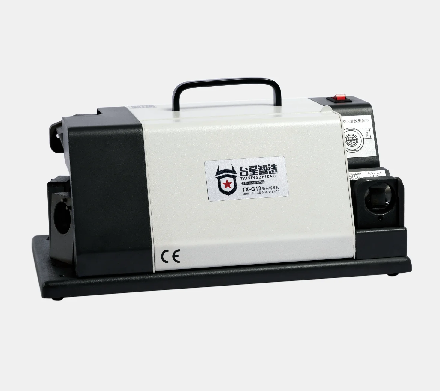 

TX-G13 Drill Bit Re-sharpener with ER20 Collets