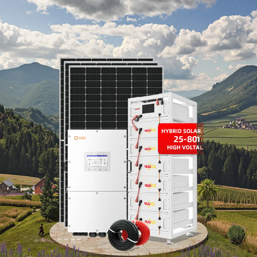 Residential Battery Energy Storage System 5kw 8kw 10Kw 12kw Solar Panel System Hybrid off Grid Complete Solar System for Home