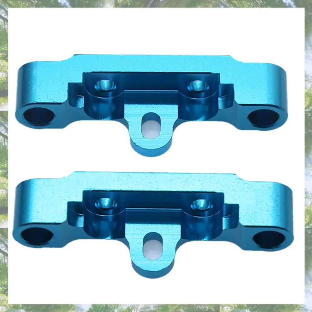 Soporte de brazo de suspensión inferior de Metal de T84C-2Pcs para Tamiya TT02 TT-02 1/10 RC piezas de mejora de coche