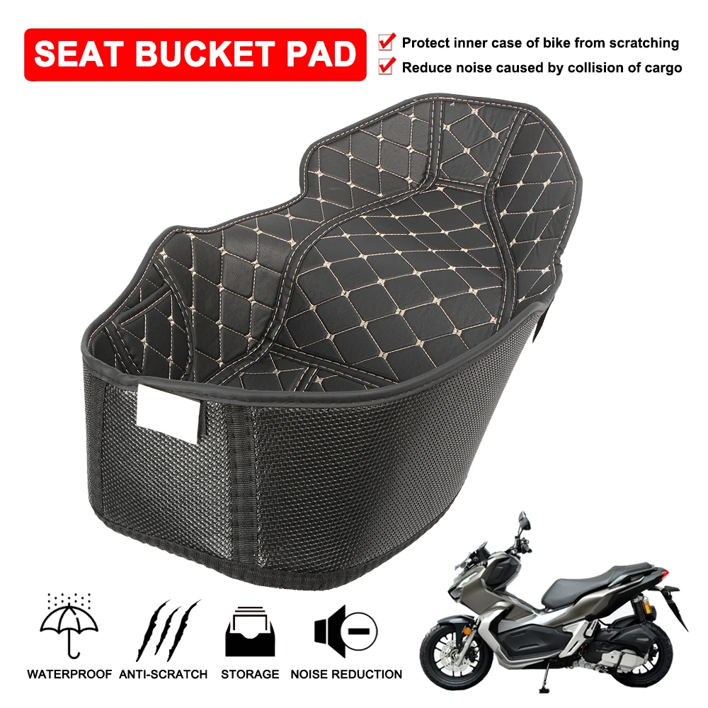 

Motorcycle Seat Bucket Pad For Honda ADV150 ADV 150 Luggage Cargo Trunk Liner Storage Box Inner Bag Protector Cover Accessories