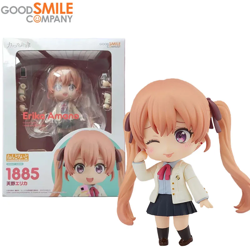 

In Stock Good Smile Company Genuine Nendoroid A Couple of Cuckoos Amano Erika Anime Character Gift Collection Action Toys Model