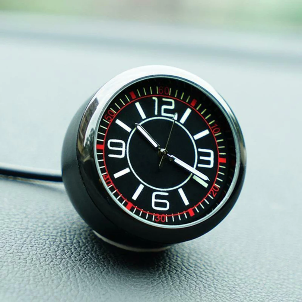 Fluorescent Car Clocks Car Dashboard Clock Auto Fashion Watches Automobile Decoration Ornaments USB Type