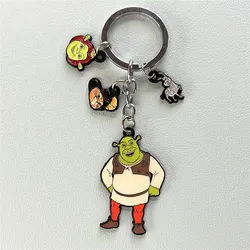 JYYH Green Monster Cartoon Comic Cosplay Surrounding Keychains High Quality Metal Jewelry Gifts for Friends Can be Wholesale