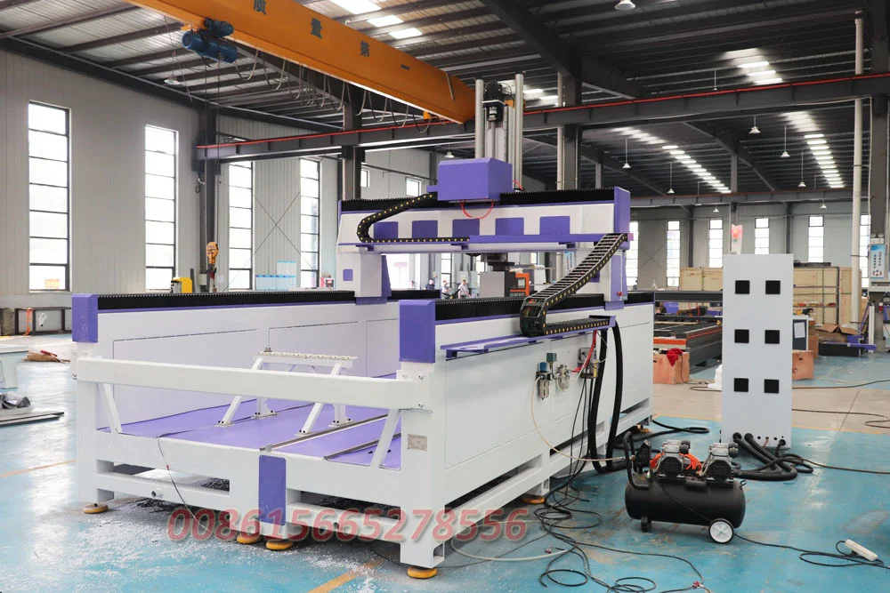 AccTek ATC 1325 Custom Build Machine ATC CNC Router 5Axis with 360 Degree Rotary Spindle For Furniture Making