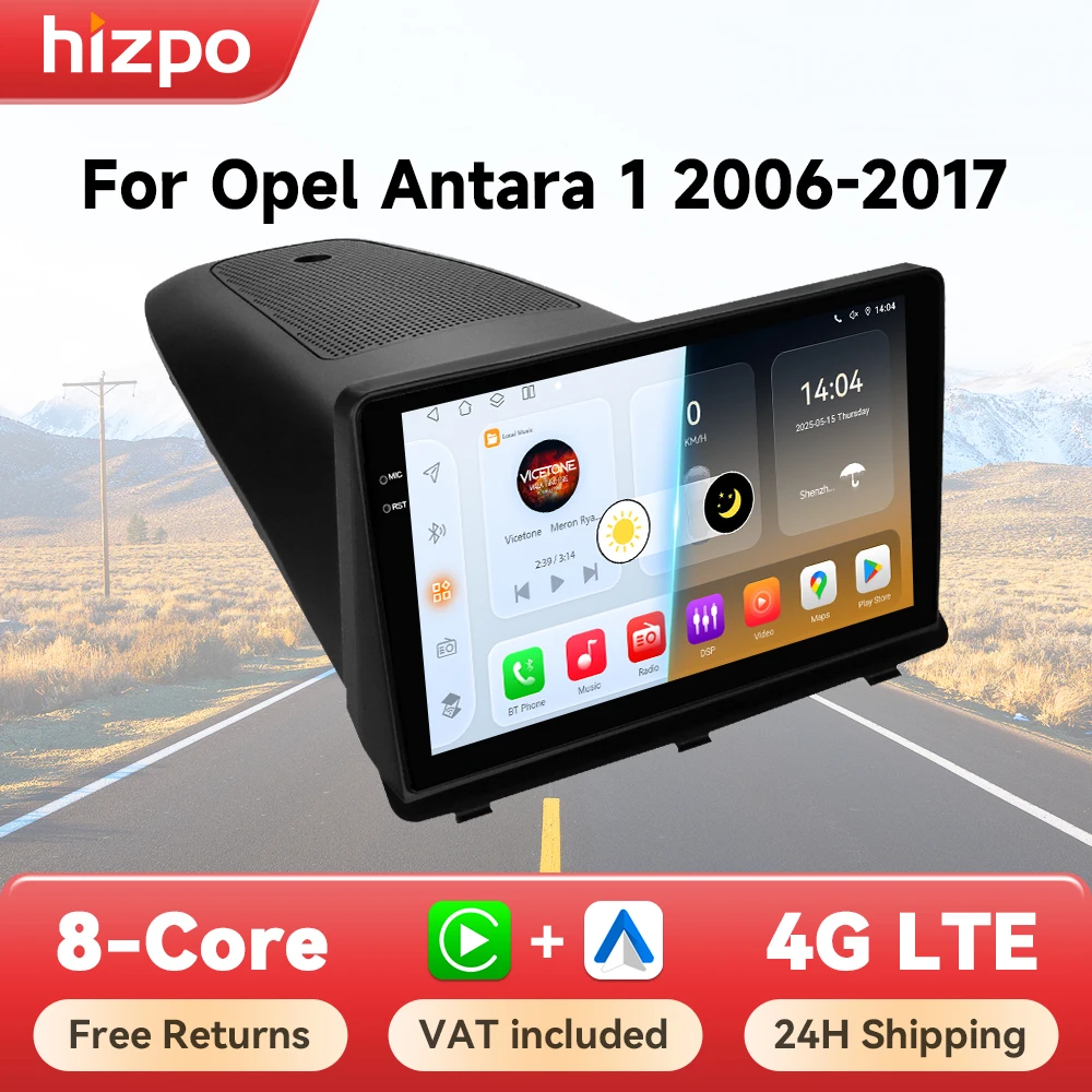 Hizpo Auto Smart Systeme Radio Für Opel Antara 1 2006-2014 2015 2016 2017 Auto Intelligente Navigation Auto radio 4G BT CarPlay