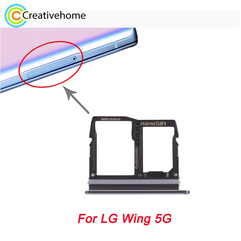 Nano SIM / Micro SD Card Tray For LG Wing 5G LM-F100 LM-F100N  LM-F100V