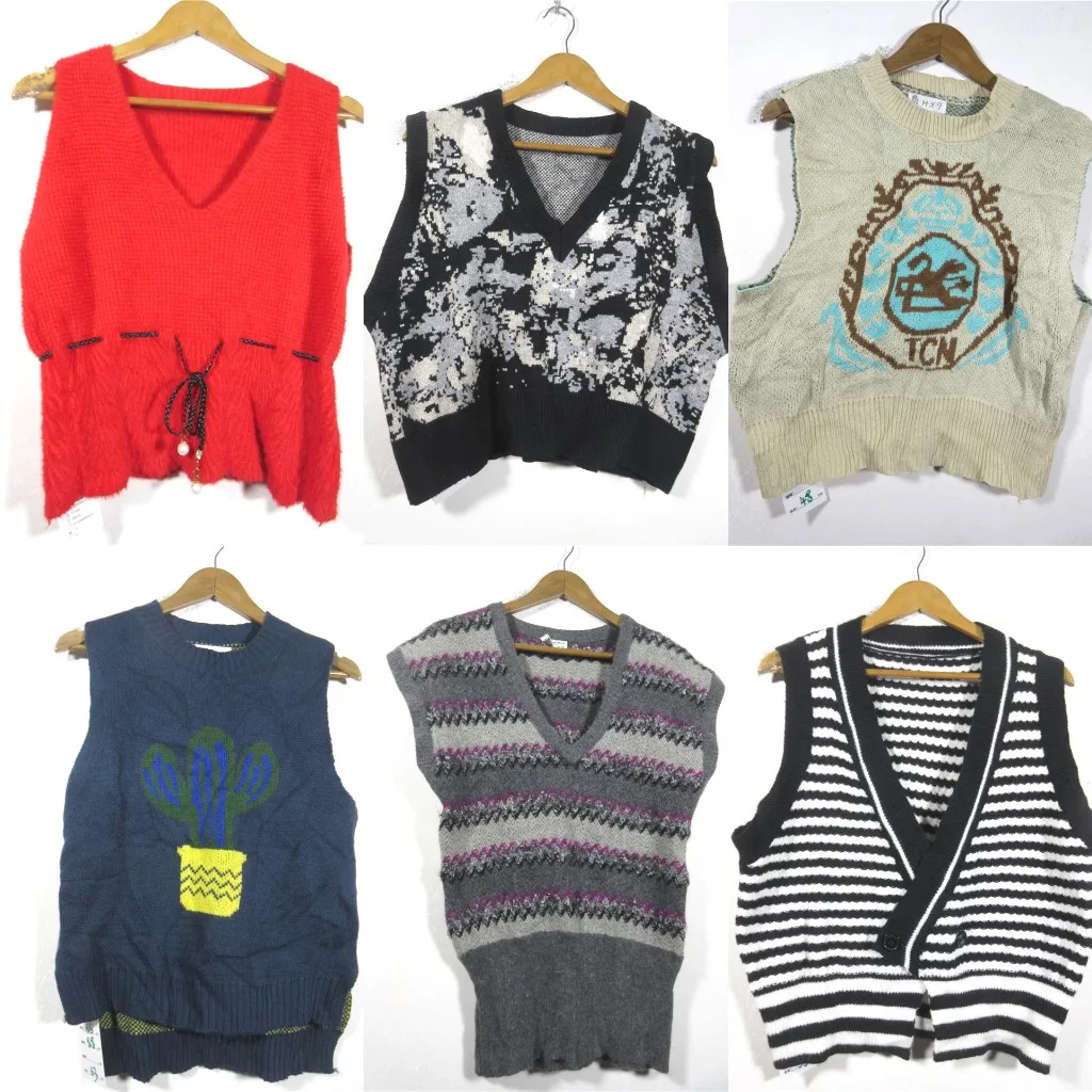 

Винтажный большой свитер с открытой передней вышивкой из мультфильма, мягкий уличный свитер для девочек, круглый шерстяной жилет Ne Svel