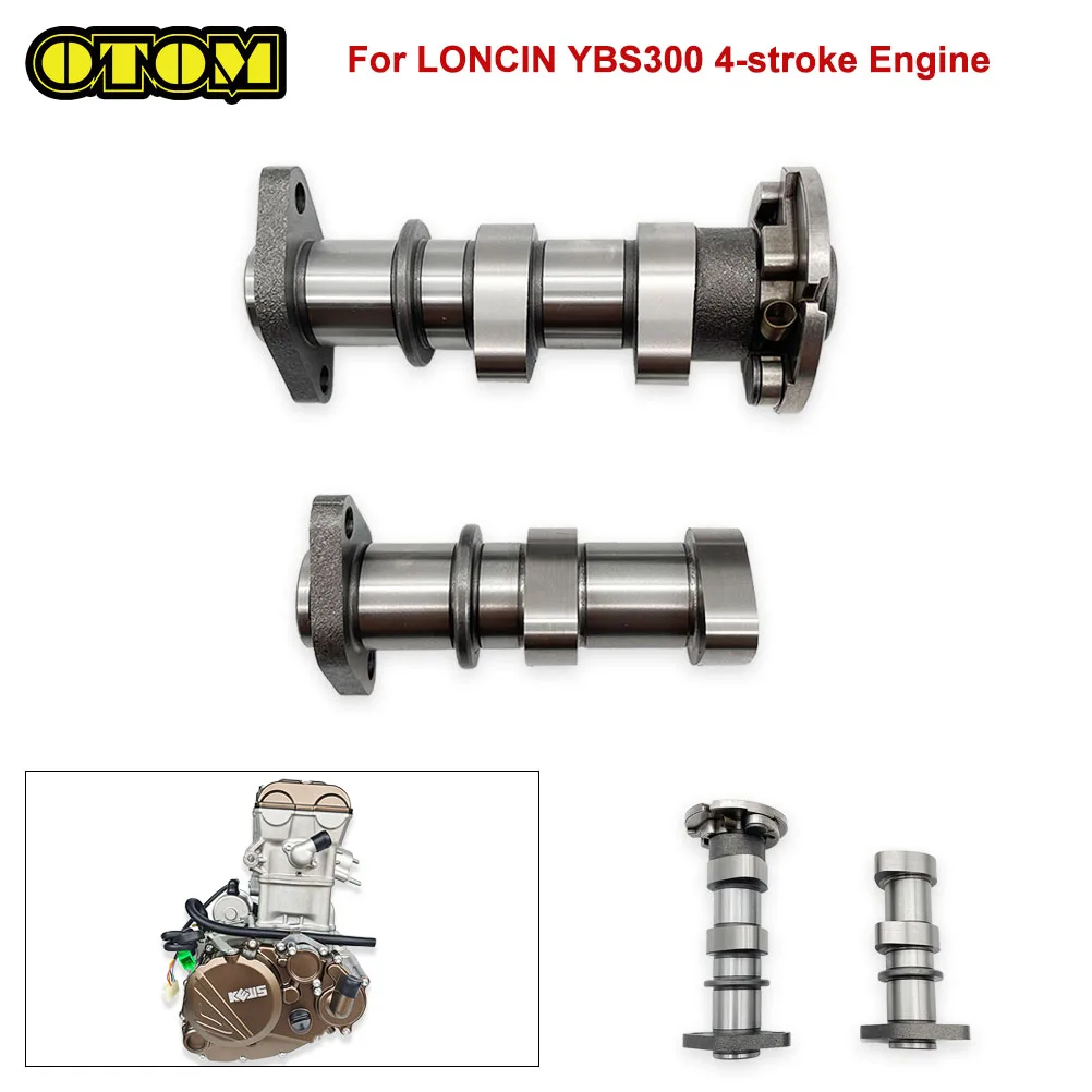 

Motorcycle For LONCIN YBS300 Camshaft Assembly Intake Exhaust Cam Shaft HENGJIAN S7 KEWS K16 K23 STN BRZ GR7 GR8 4-stroke Engine