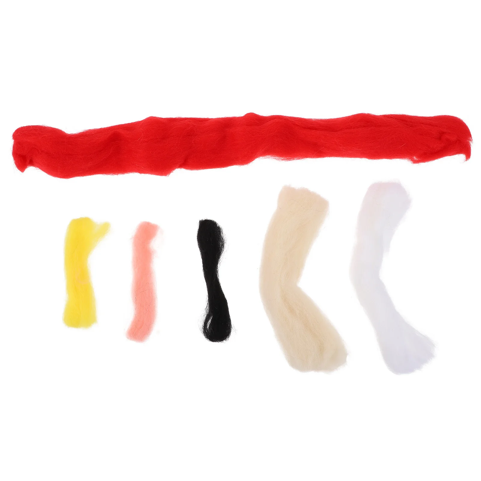 

Wool Craft Material DIY Santa Claus Needle Felting Kits Starter Supplies Easy Use Beginner Friendly Christmas Gifts