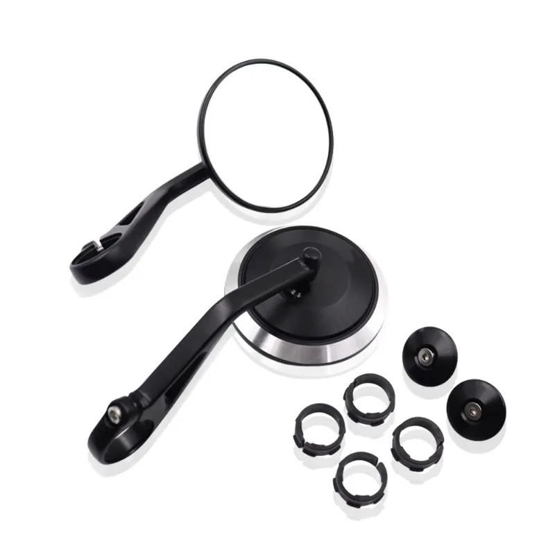 

Parts for Triumph Thruxton Modified Handlebar Mirror Handlebar Mirror Reflector Vintage CNC Rear View Mirror