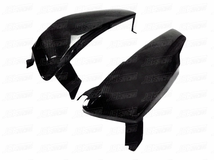 2008-2015 CARBON FIBER HEADLIGHT COVER FORMITSUBISHI LANCER EVOLUTION EVO X