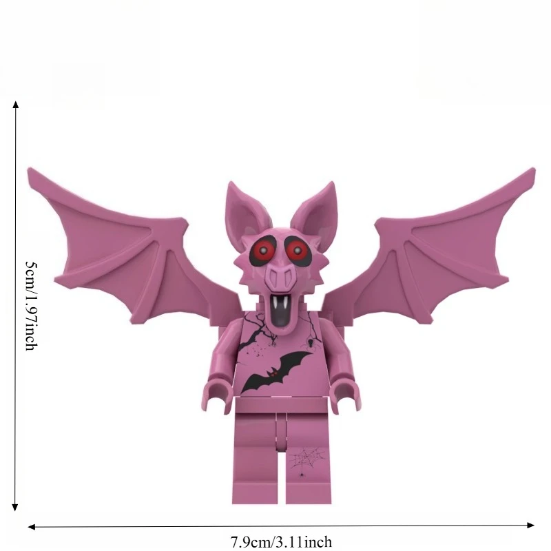 Vendita calda 99 notti nella foresta Building Blocks Il cervo horror Gufo Blocchi di capra per ragazze ragazzi Giocattoli Natale Regali Per bambini
