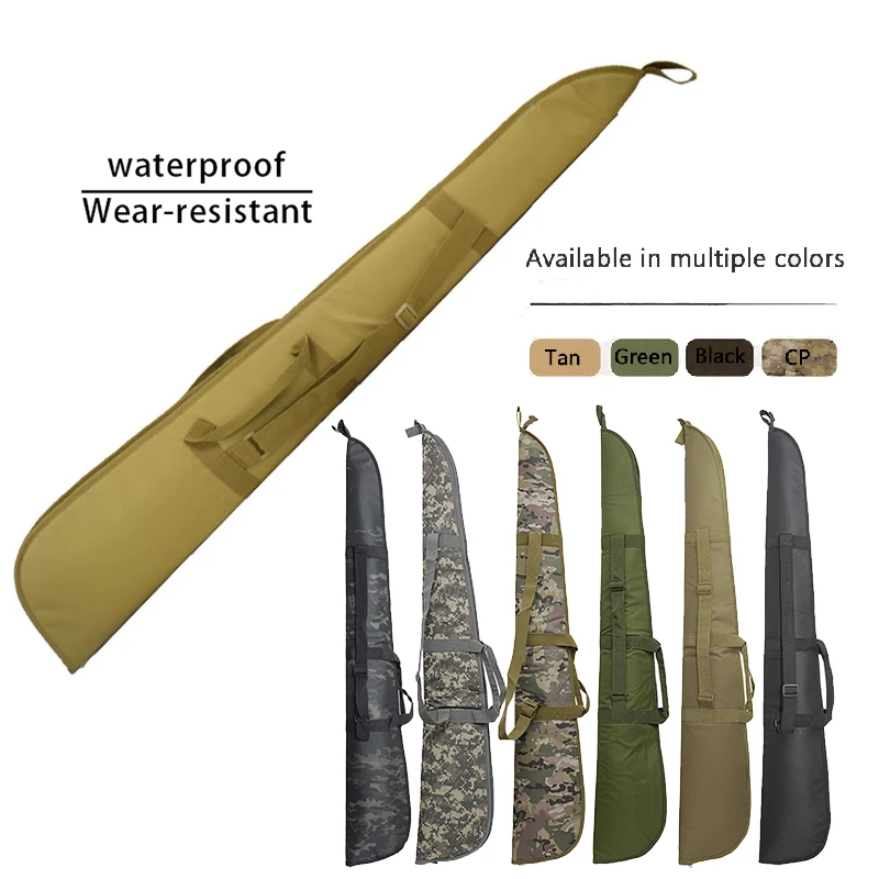 Sac tactique d'extérieur 128CM pour armes à feu, étui portable pour équipement de tir, pour fusil à air comprimé, ensemble de balles colorées, chasse