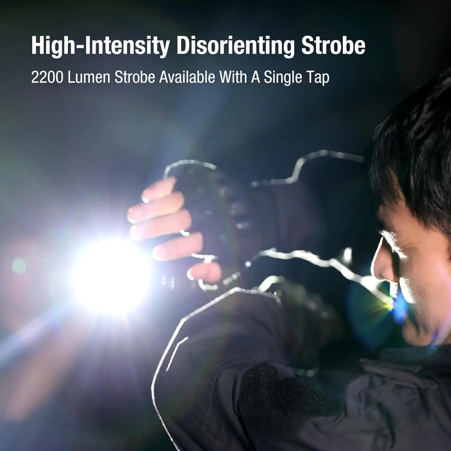 klarus FlatTac X1 Tactical Flashlight 4200 Lumens EDC, Slim USB-C Rechargeable, IPX6 Waterproof - Image 3