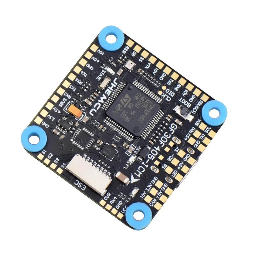 JHEMCU GF30F405-ICM Baro OSD BalckBox 5 в 10 в Dual BEC F405 Контроллер полета 3-8S 30x30 мм для FPV беспилотных летательных аппаратов DIY части