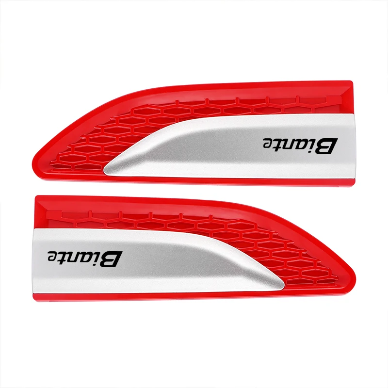 Moda 2PCS Auto Lato Parafango Coltello Adesivi Emblema Distintivo Decalcomanie Trim Styling Logo per Mazda Biante Accessori Auto Ala presa
