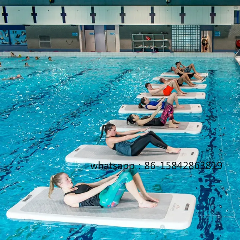 Inflatable Water Yoga Mat, Outdoor Sports Mat