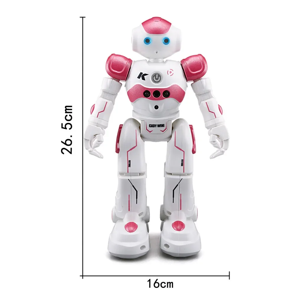 R2 USB Charging Dancing Gesture Control RC Robot Toy Intelligent Program for Children Kids Birthday Gift