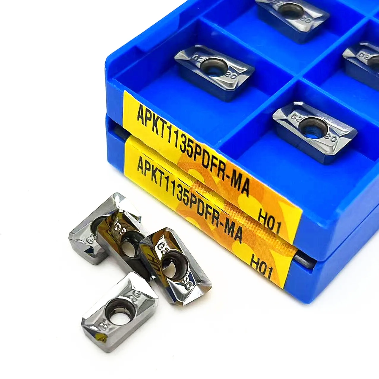 10 Stuks Apkt1135 Pdfr Ma H01 Indexeerbaar Freesstuk Draaigereedschap Aluminium Draaiend Inzetstuk Cnc Koper Draaibank Gereedschap Inzetstukken Apkt1135