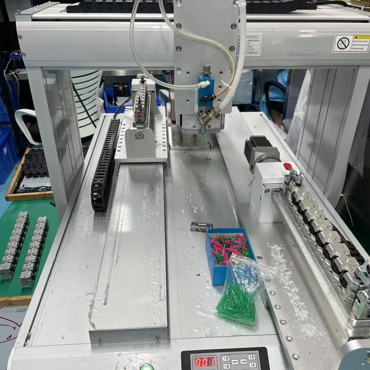 Telescope Prism, Optical Prism, Automatic Dispensing Screw Machine, Back To Back PLC Programming Automation