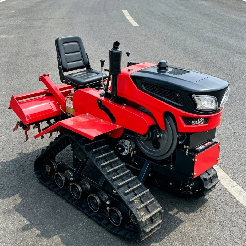 

Customized CE & EMC Certified New Hot-selling Farm Rotary Tiller, Crawler All-terrain Tiller, Agricultural Tillage Machinery