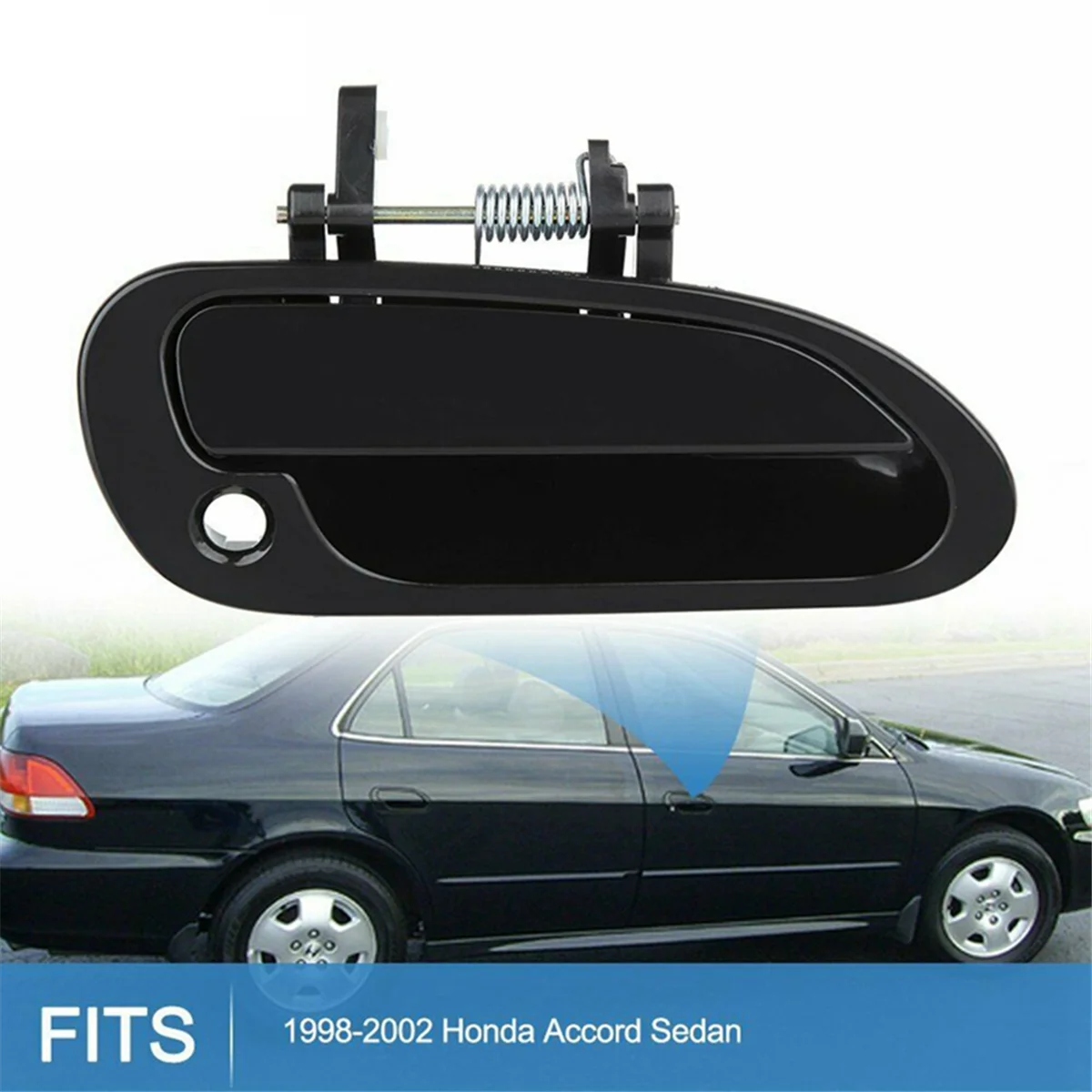 Set pegangan pintu mobil, untuk HONDA Accord 2.0 2.3 3.0 1998 inci 2002-rakitan pegangan pintu